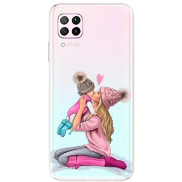 iSaprio Kissing Mom - Blond and Girl pro Huawei P40 Lite (kmblogirl-TPU3_P40lite)