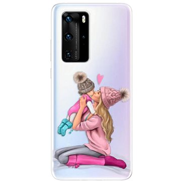 iSaprio Kissing Mom - Blond and Girl pro Huawei P40 Pro (kmblogirl-TPU3_P40pro)