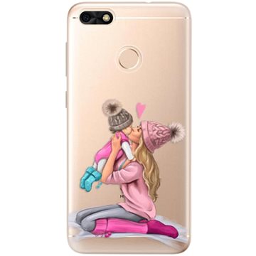 iSaprio Kissing Mom - Blond and Girl pro Huawei P9 Lite Mini (kmblogirl-TPU2-P9Lm)