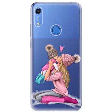 iSaprio Kissing Mom - Blond and Girl pro Huawei Y6s (kmblogirl-TPU3_Y6s)