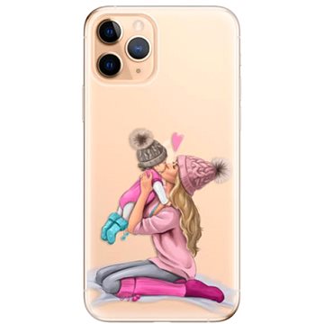 iSaprio Kissing Mom - Blond and Girl pro iPhone 11 Pro (kmblogirl-TPU2_i11pro)