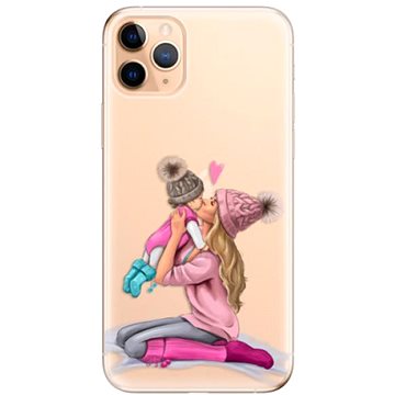iSaprio Kissing Mom - Blond and Girl pro iPhone 11 Pro Max (kmblogirl-TPU2_i11pMax)