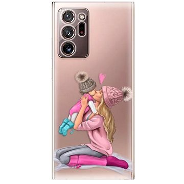 iSaprio Kissing Mom - Blond and Girl pro Samsung Galaxy Note 20 Ultra (kmblogirl-TPU3_GN20u)