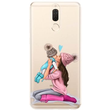 iSaprio Kissing Mom - Brunette and Boy pro Huawei Mate 10 Lite (kmbruboy-TPU2-Mate10L)