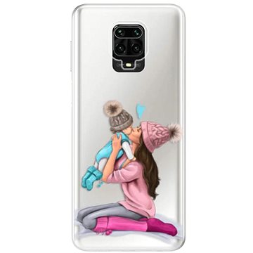 iSaprio Kissing Mom - Brunette and Boy pro Xiaomi Redmi Note 9 Pro (kmbruboy-TPU3-XiNote9p)