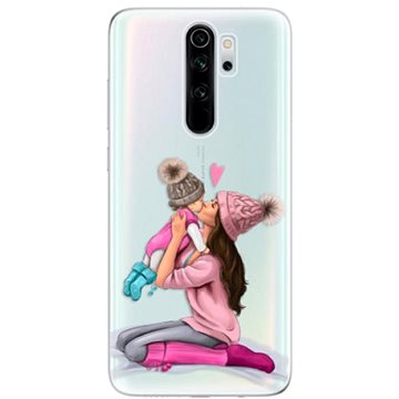 iSaprio Kissing Mom - Brunette and Girl pro Xiaomi Redmi Note 8 Pro (kmbrugirl-TPU2_RmiN8P)