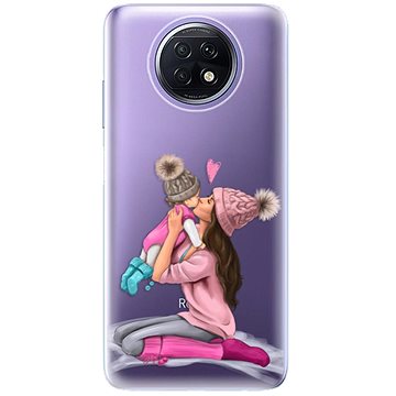 iSaprio Kissing Mom - Brunette and Girl pro Xiaomi Redmi Note 9T (kmbrugirl-TPU3-RmiN9T)