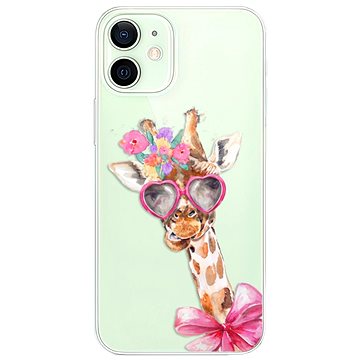 iSaprio Lady Giraffe pro iPhone 12 mini (ladgir-TPU3-i12m)