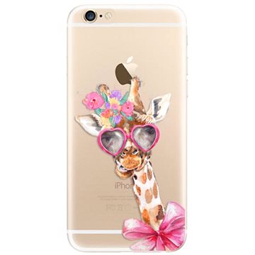 iSaprio Lady Giraffe pro iPhone 6/ 6S (ladgir-TPU2_i6)