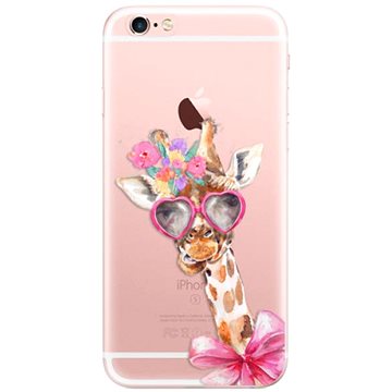 iSaprio Lady Giraffe pro iPhone 6 Plus (ladgir-TPU2-i6p)