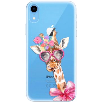 iSaprio Lady Giraffe pro iPhone Xr (ladgir-TPU2-iXR)