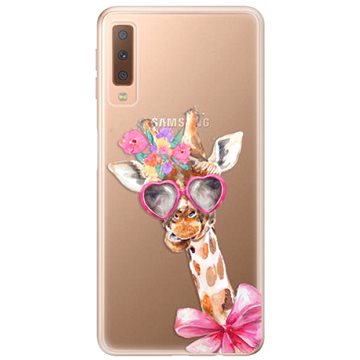 iSaprio Lady Giraffe pro Samsung Galaxy A7 (2018) (ladgir-TPU2_A7-2018)
