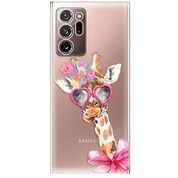 iSaprio Lady Giraffe pro Samsung Galaxy Note 20 Ultra (ladgir-TPU3_GN20u)