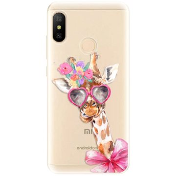 iSaprio Lady Giraffe pro Xiaomi Mi A2 Lite (ladgir-TPU2-MiA2L)