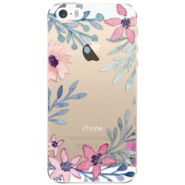 iSaprio Leaves and Flowers pro iPhone 5/5S/SE (leaflo-TPU2_i5)