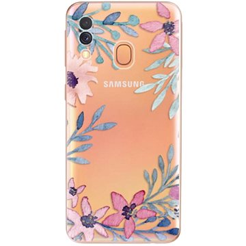 iSaprio Leaves and Flowers pro Samsung Galaxy A40 (leaflo-TPU2-A40)