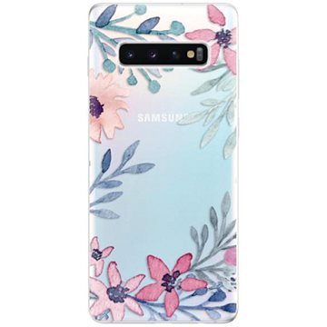 iSaprio Leaves and Flowers pro Samsung Galaxy S10+ (leaflo-TPU-gS10p)