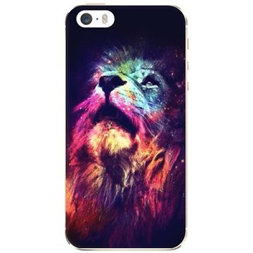 iSaprio Lion in Colors pro iPhone 5/5S/SE (lioc-TPU2_i5)