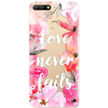 iSaprio Love Never Fails pro Huawei Y6 Prime 2018 (lonev-TPU2_Y6p2018)