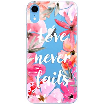iSaprio Love Never Fails pro iPhone Xr (lonev-TPU2-iXR)