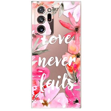 iSaprio Love Never Fails pro Samsung Galaxy Note 20 Ultra (lonev-TPU3_GN20u)