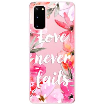 iSaprio Love Never Fails pro Samsung Galaxy S20 (lonev-TPU2_S20)
