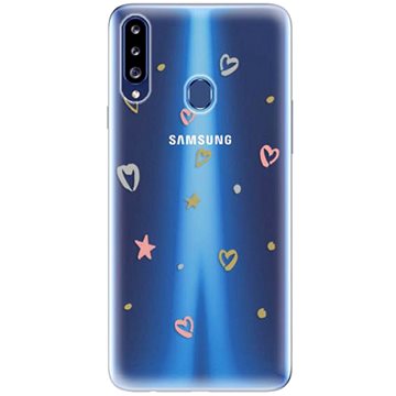iSaprio Lovely Pattern pro Samsung Galaxy A20s (lovpat-TPU3_A20s)