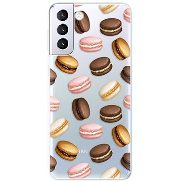 iSaprio Macaron Pattern pro Samsung Galaxy S21+ (macpat-TPU3-S21p)