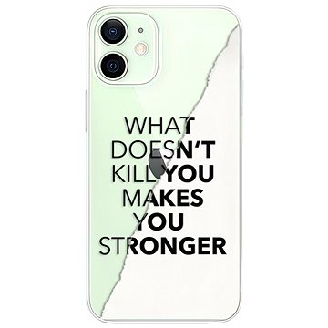 iSaprio Makes You Stronger pro iPhone 12 mini (maystro-TPU3-i12m)