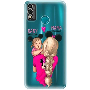 iSaprio Mama Mouse Blond and Girl pro Honor 9X Lite (mmblogirl-TPU3_Hon9XL)