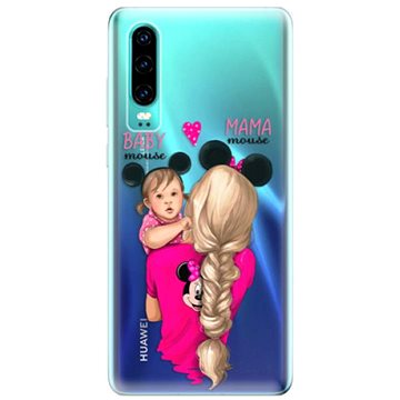iSaprio Mama Mouse Blond and Girl pro Huawei P30 (mmblogirl-TPU-HonP30)