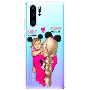 iSaprio Mama Mouse Blond and Girl pro Huawei P30 Pro (mmblogirl-TPU-HonP30p)