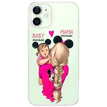 iSaprio Mama Mouse Blond and Girl pro iPhone 12 mini (mmblogirl-TPU3-i12m)