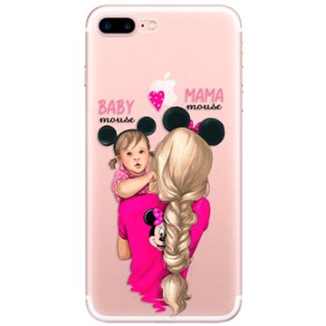 iSaprio Mama Mouse Blond and Girl pro iPhone 7 Plus / 8 Plus (mmblogirl-TPU2-i7p)