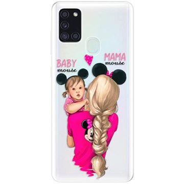 iSaprio Mama Mouse Blond and Girl pro Samsung Galaxy A21s (mmblogirl-TPU3_A21s)