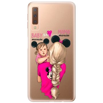 iSaprio Mama Mouse Blond and Girl pro Samsung Galaxy A7 (2018) (mmblogirl-TPU2_A7-2018)