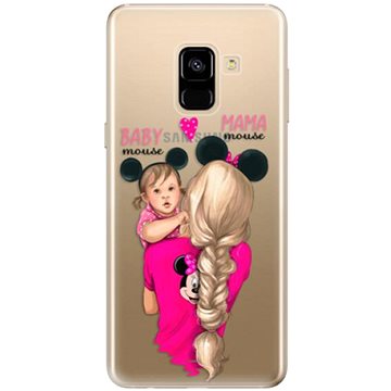iSaprio Mama Mouse Blond and Girl pro Samsung Galaxy A8 2018 (mmblogirl-TPU2-A8-2018)