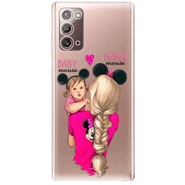 iSaprio Mama Mouse Blond and Girl pro Samsung Galaxy Note 20 (mmblogirl-TPU3_GN20)