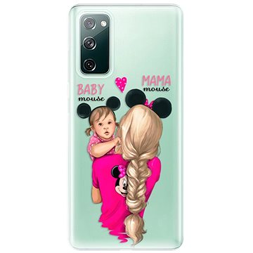 iSaprio Mama Mouse Blond and Girl pro Samsung Galaxy S20 FE (mmblogirl-TPU3-S20FE)