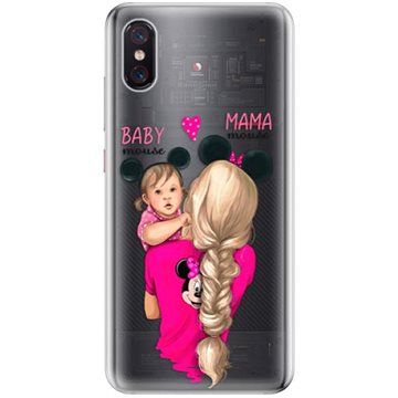 iSaprio Mama Mouse Blond and Girl pro Xiaomi Mi 8 Pro (mmblogirl-TPU-Mi8pro)