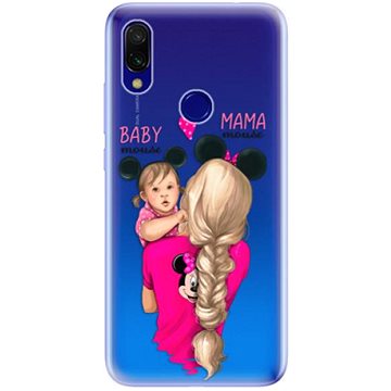 iSaprio Mama Mouse Blond and Girl pro Xiaomi Redmi 7 (mmblogirl-TPU-Rmi7)