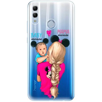 iSaprio Mama Mouse Blonde and Boy pro Honor 10 Lite (mmbloboy-TPU-Hon10lite)