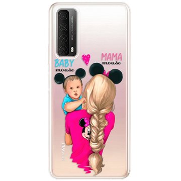iSaprio Mama Mouse Blonde and Boy pro Huawei P Smart 2021 (mmbloboy-TPU3-PS2021)