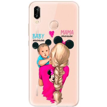 iSaprio Mama Mouse Blonde and Boy pro Huawei P20 Lite (mmbloboy-TPU2-P20lite)