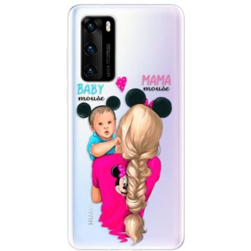 iSaprio Mama Mouse Blonde and Boy pro Huawei P40 (mmbloboy-TPU3_P40)