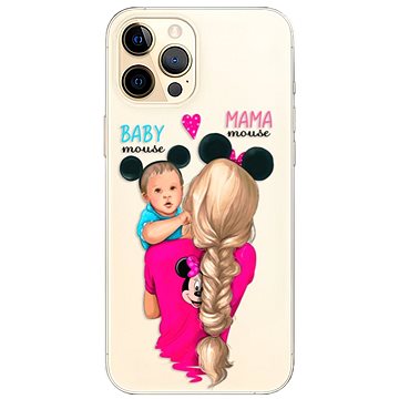 iSaprio Mama Mouse Blonde and Boy pro iPhone 12 Pro Max (mmbloboy-TPU3-i12pM)
