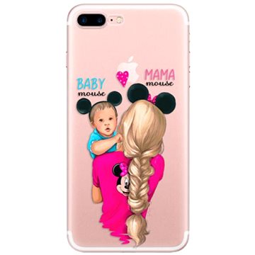 iSaprio Mama Mouse Blonde and Boy pro iPhone 7 Plus / 8 Plus (mmbloboy-TPU2-i7p)