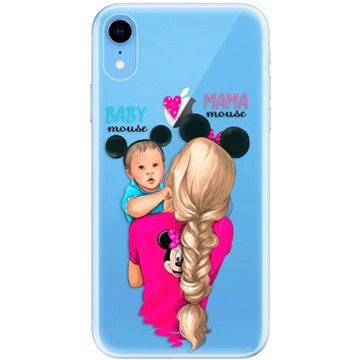 iSaprio Mama Mouse Blonde and Boy pro iPhone Xr (mmbloboy-TPU2-iXR)