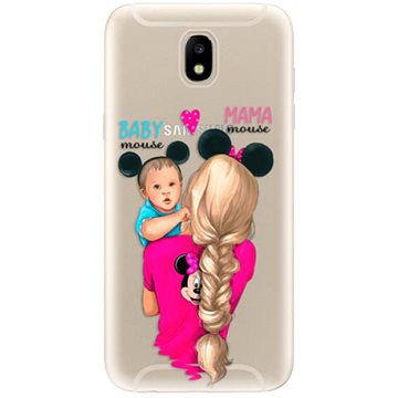 iSaprio Mama Mouse Blonde and Boy pro Samsung Galaxy J5 (2017) (mmbloboy-TPU2_J5-2017)