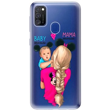 iSaprio Mama Mouse Blonde and Boy pro Samsung Galaxy M21 (mmbloboy-TPU3_M21)